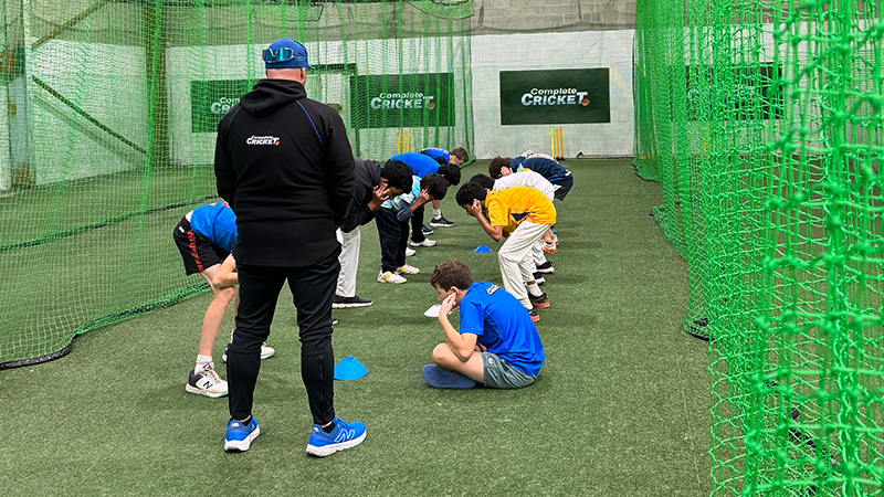 Expert coaching staff at Complete Cricket, delivering professional training and mentoring for players of all ages and skill levels.