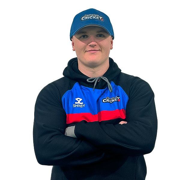 Aden Clark, Specialist Batting Coach at Complete Cricket Academy, dedicated to refining bowlers' techniques and strategies for improved performance.