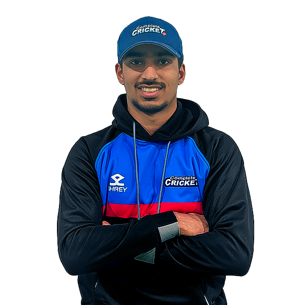 Jaiveer Dhanoa, Advanced Fast Bowling Coach at Complete Cricket Academy, specialising in game tactics and player performance analysis to enhance overall cricket skills.